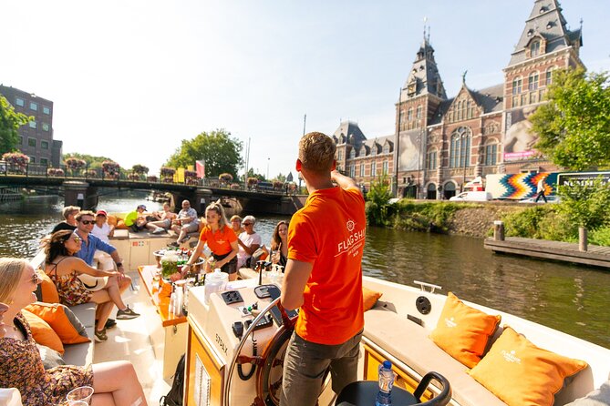 Amsterdam Canal Cruise With Live Guide and Onboard Bar - Accessibility and Mobility Considerations