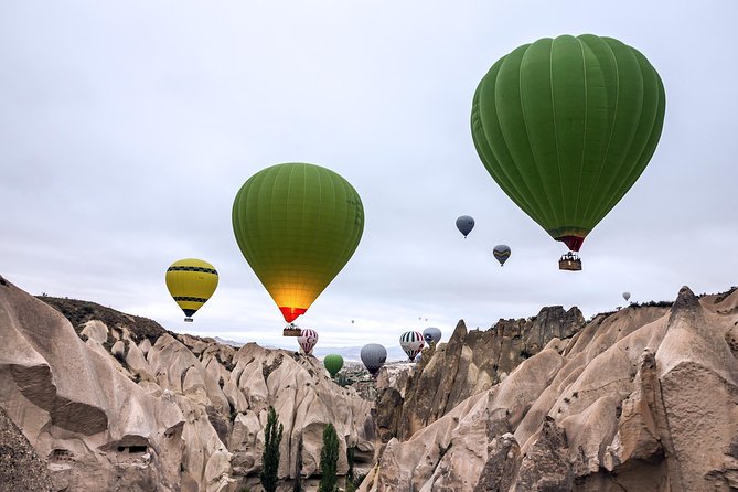 Cappadocia Hot Air Balloon Ride With Champagne and Breakfast