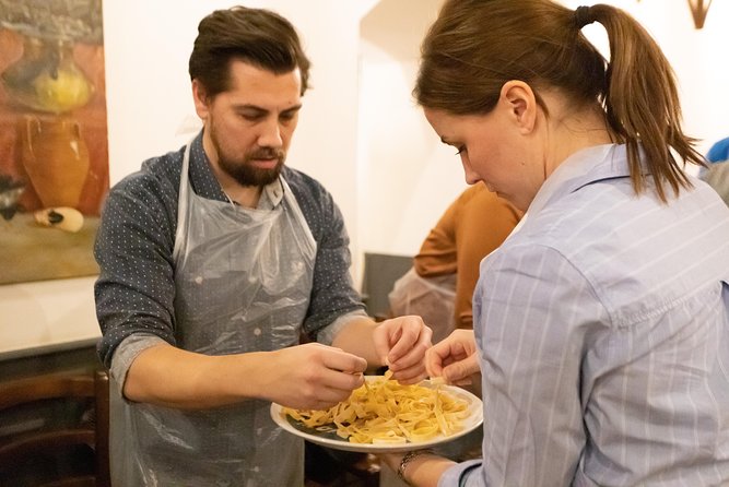 Fresh Egg Pasta and Ravioli Lesson in a Historic Restaurant