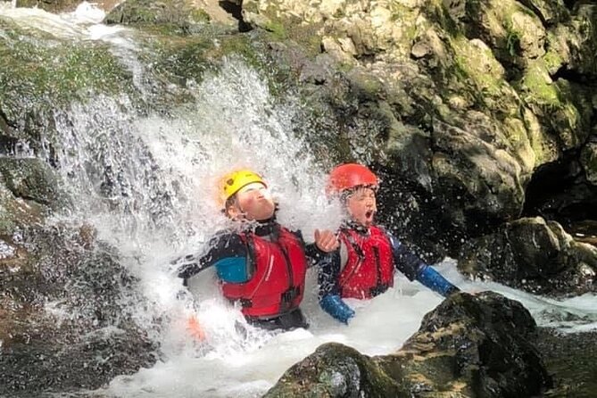 Gorge Scrambling in the Brecon Beacons