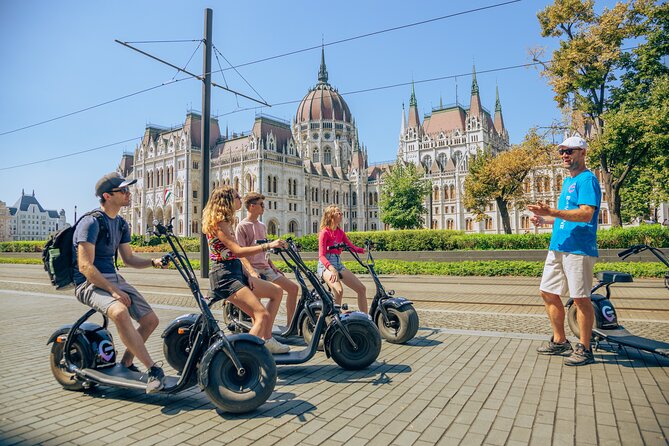 Guided Tours in Budapest on Monsteroller E-Scooter - Inclusions in the Tour Package