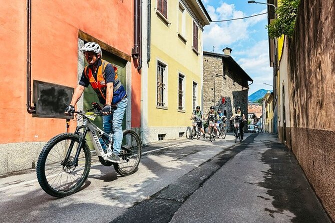 Lake Como: Guided Electric Bike Tour With Ipad and Audio Helmet