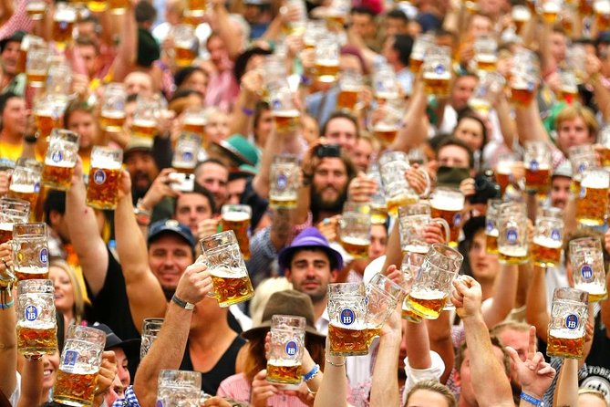 Munich Oktoberfest Tour With Hofbrau Beer Tent Tickets, Beer, Food