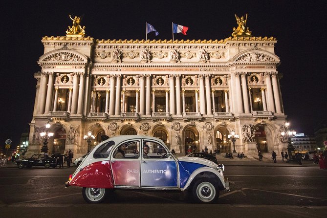 Paris and Montmartre 2CV Tour by Night With Champagne - Tour Overview