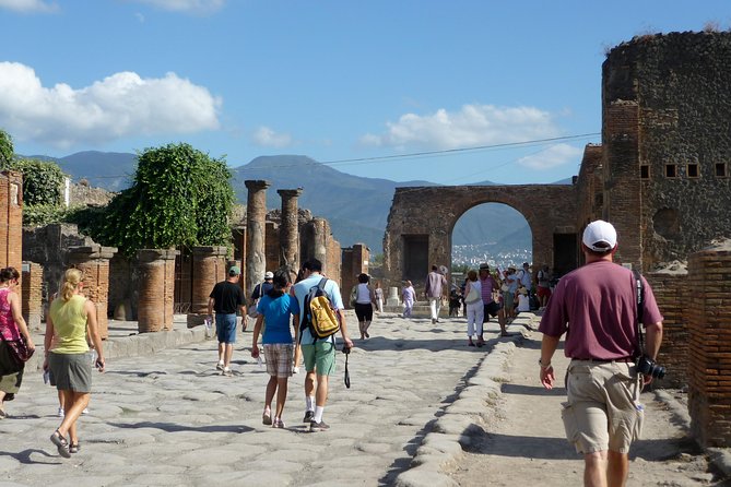 Pompeii Vesuvius Day Trip From Naples+Italian Light Lunch
