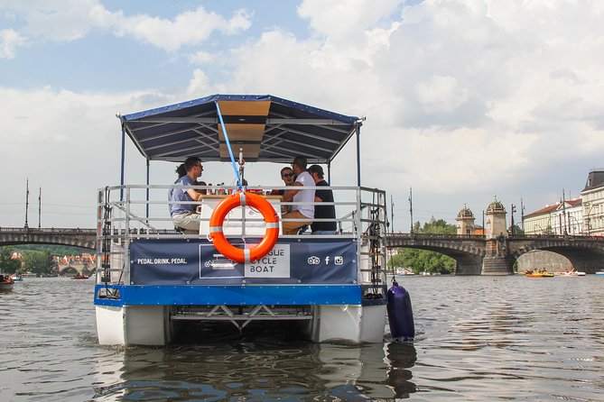 Prague Cycle Boat - The Swimming Beer Bike - Overview of the Prague Cycle Boat