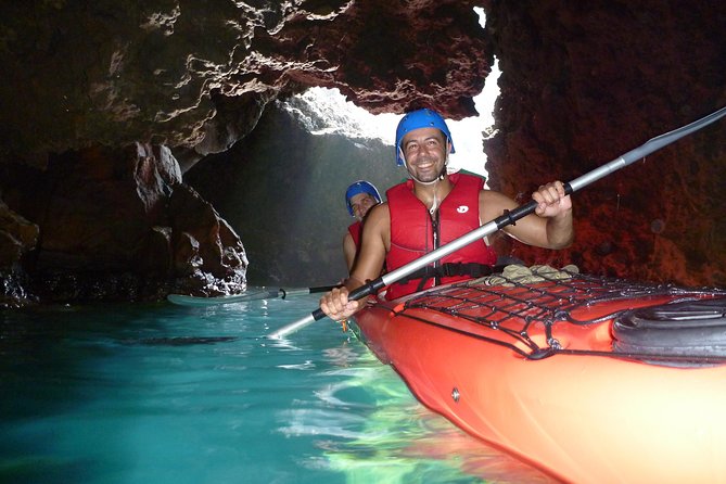 Private Tour Explore Vulcano Island by Kayak & Coasteerin