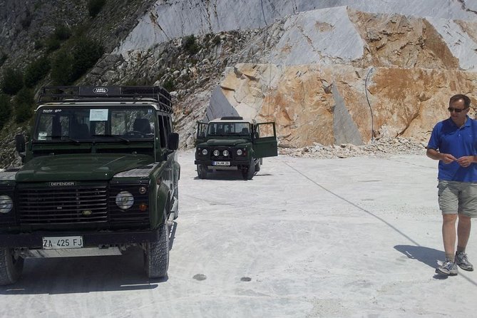 PRIVATE Tour in Carrara Marble Quarries With 4×4 Vehicles