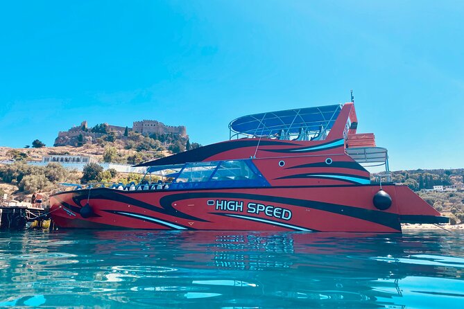 Rhodes High Speed Boat to Lindos - Overview
