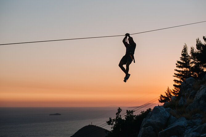 Sunset Zipline Dubrovnik Experience