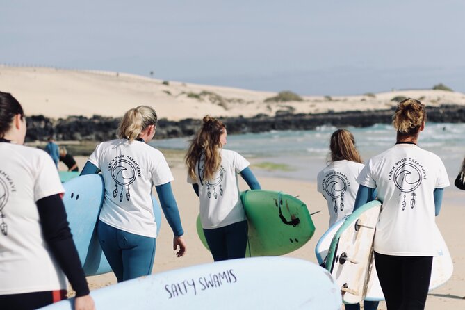 Surf Lessons for Beginners and Intermediates (6 People per Instructor)