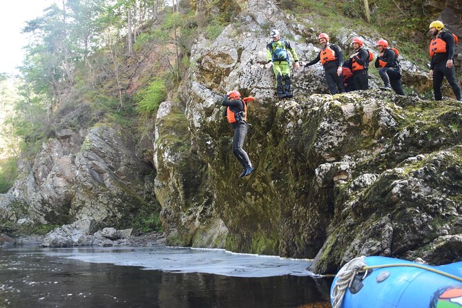 White Water Rafting and Cliff Jumping in the Scottish Highlands - White-Water Rafting Experience