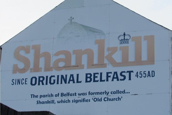 Belfast Murals Taxi Tour - Inclusions