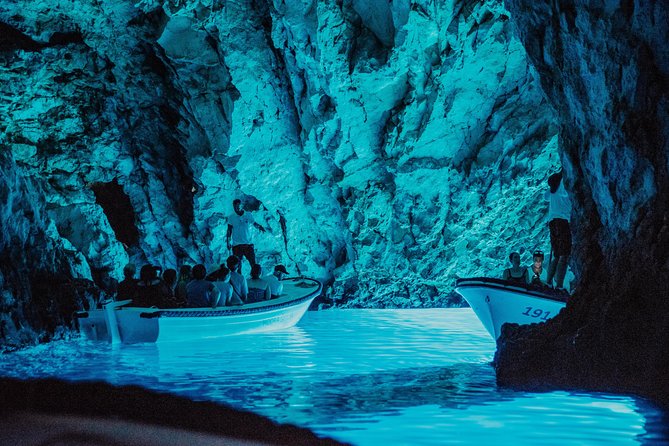 Blue Cave, Mamma Mia and Hvar, 5 Islands Speedboat Tour - Visiting Bisevo Island