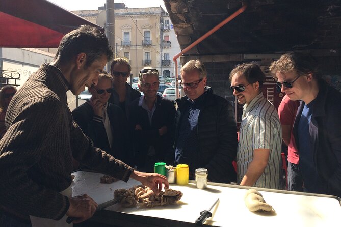 Catania Street Food Walking Tour and Market Adventure - Indulging in Sicilian Culinary Delights