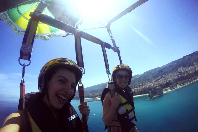 Double Parasailing Flight to Tropea in Small Group - Meeting and Pickup