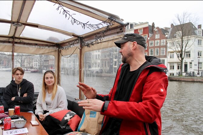 Dutch Cheese and Drinks Guided Amsterdam Boat Tour - Inclusions
