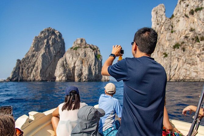 Fishing and Tourism in Capri - Lunch Menu and Beverages