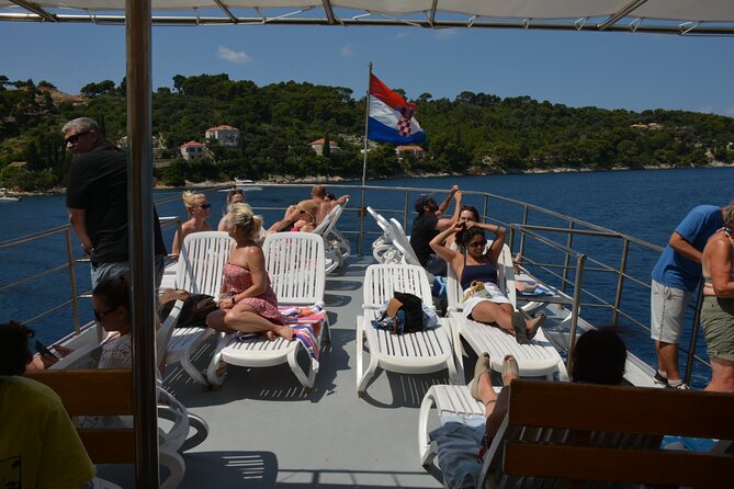 Full-Day Fun Cruise of Dubrovnik Islands With Lunch - Included Activities