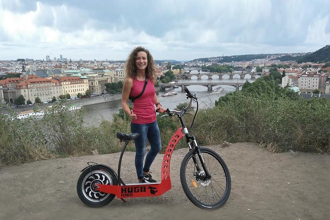 Prague E-scooter Sightseeing Small Group or Private Tour & Free Taxi Pick Up - Meeting and Pickup