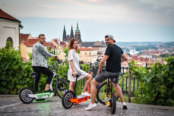 Prague E-Scooter Small Group Tour With Medieval Monastery Visit - Tour Details