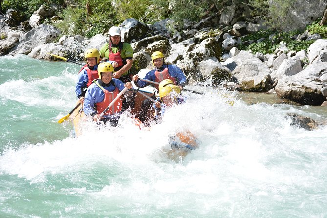 Rafting on Soca River - River Scenery and Highlights
