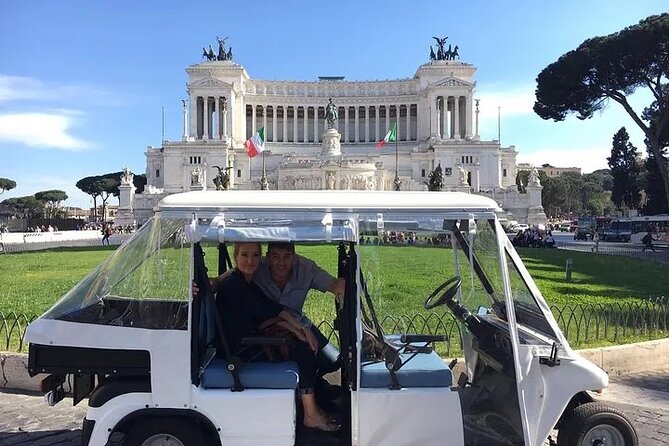 Rome Golf Cart Tour: Highligths of the Eternal City - Inclusions and Meeting Details