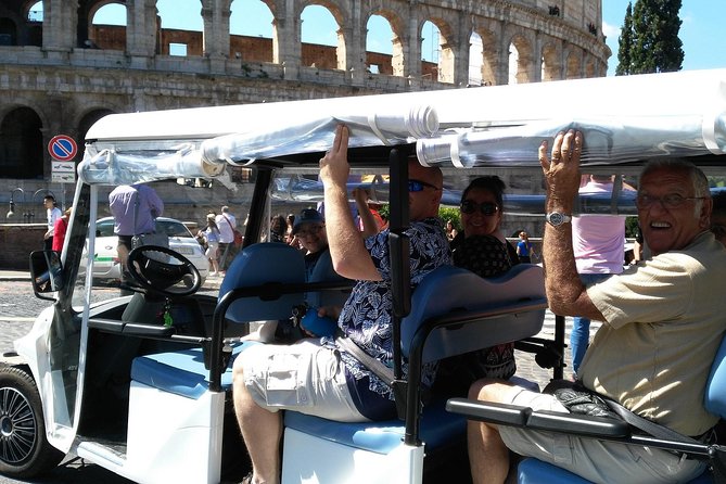 Rome on a Golf Cart Semi-Private Tour Max 6 | With Private Option - Accessibility