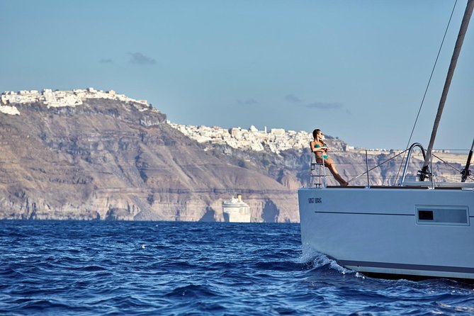 Santorini Luxury Sailing Catamaran Cruise With Bbq, Drinks and Transfer - Additional Information