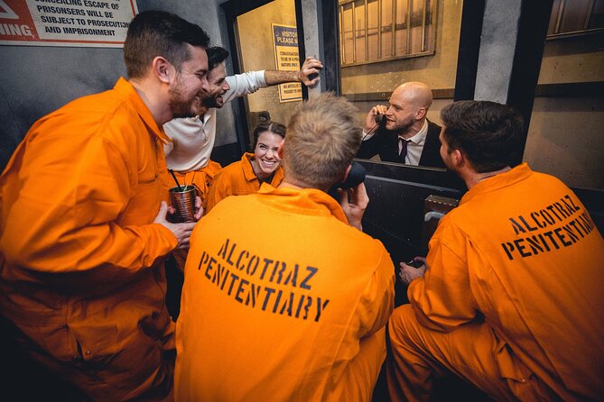 Alcotraz Prison Cocktail Experience in London - Mandatory Prison Jumpsuit Attire