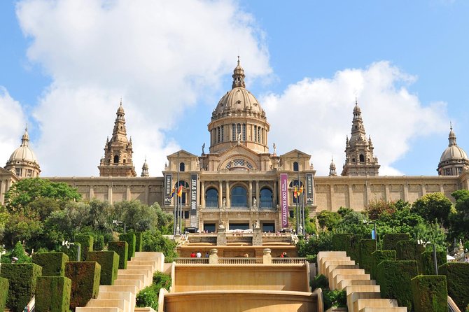 Barcelona Highlights Tour and Montserrat Monastery With Hotel Pick-Up - Exploring Montjuic Hill
