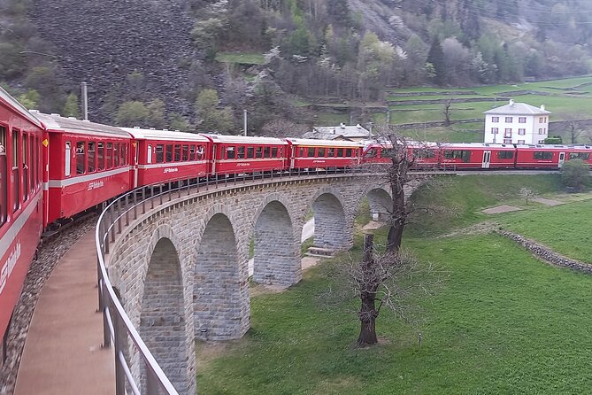 Bernina Express Tour Swiss Alps & St Moritz From Milan - Meeting Time and Departure