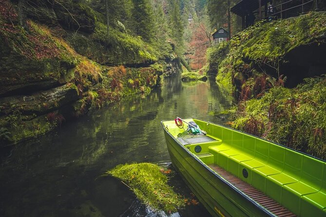 Best of Bohemian and Saxon Switzerland Day Trip From Prague- Hiking Tour - Kamenice River Boat Trip