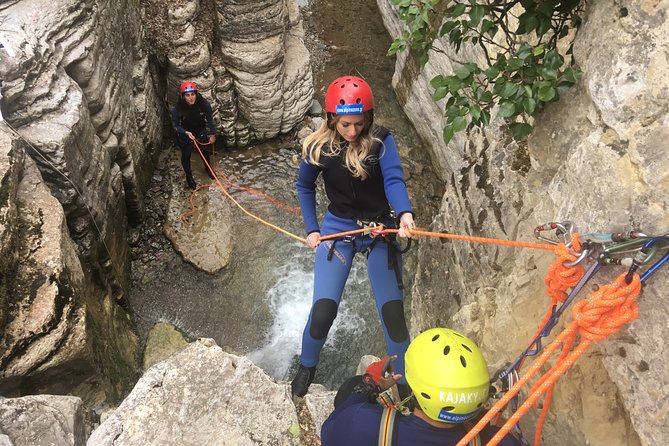 Canyoning Trip at Zagori Area of Greece - Included Canyoning Equipment
