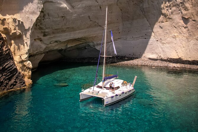 Full-Day Tour of Milos and Poliegos Small Group Catam With Lunch - Cancellation Policy