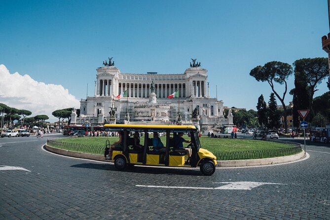 Golf Cart Small-Group Guided Tour: Rome City Highlights - Meeting Point and End Point