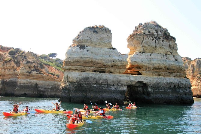 Kayak 2H30 Grottos Ponta Da Piedade - Lagos - Local Guide and Support