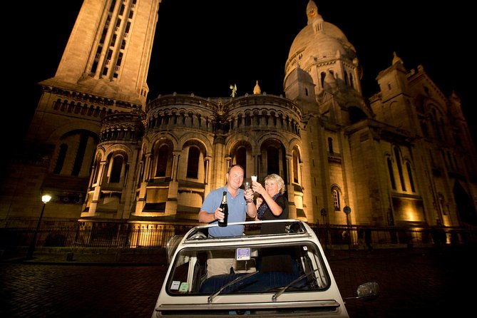 Paris and Montmartre 2CV Tour by Night With Champagne - Inclusions in the Tour
