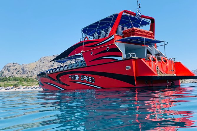 Rhodes High Speed Boat to Lindos - Inclusions