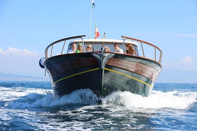 Small Group Sorrento and Amalfi Coast Boat Tour With Local Host - Tour Details