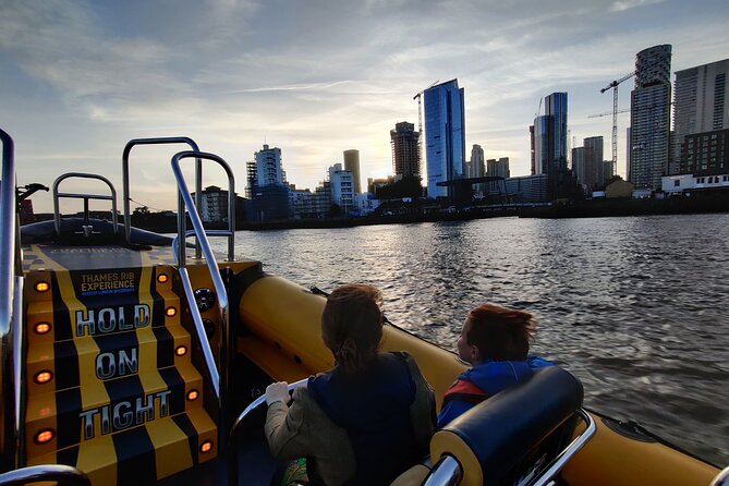 Speedboat Thames Barrier Experience To/From Embankment Pier - 70 Minutes - Meeting and Drop-off Location