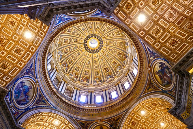 Tour of St Peters Basilica With Dome Climb and Grottoes in a Small Group - Meeting and Pickup