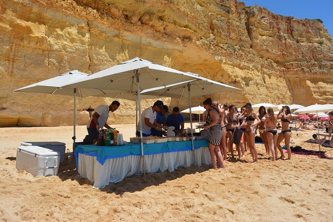 Albufeira Beach BBQ With Caves and Coastline Cruise - Watersports Equipment