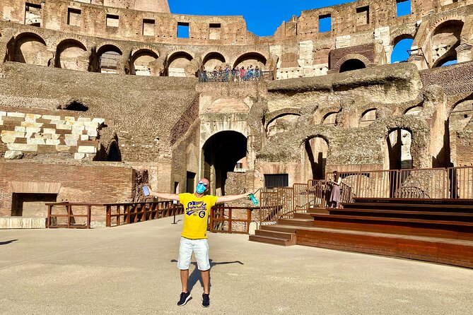 Expert Guided Tour of Colosseum Underground OR Arena and Forum - Accessibility and Restrictions