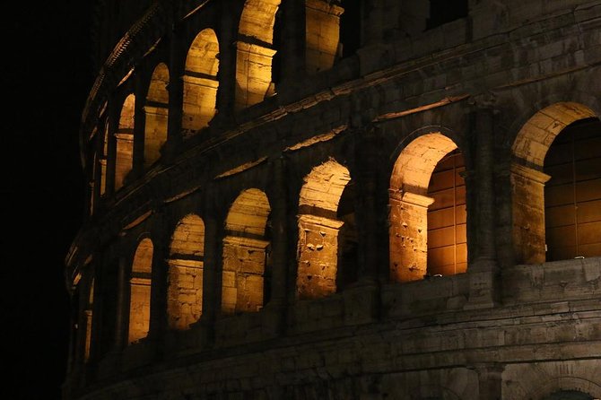 Explore the Colosseum at Night After Dark Exclusively - Cancellation Policy