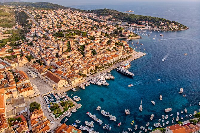 Full-Day Catamaran Cruise to Hvar & Pakleni Islands With Food and Free Drinks - Hvar Town Guided Tour