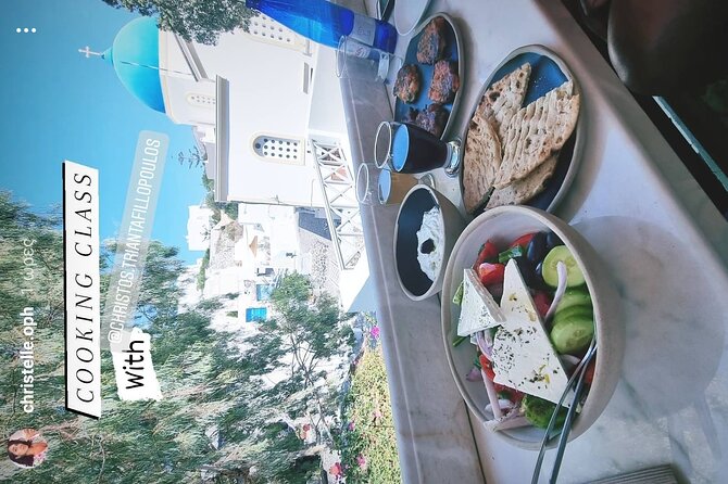 Greek Cuisine Cooking Class in Santorini - Dining Experience
