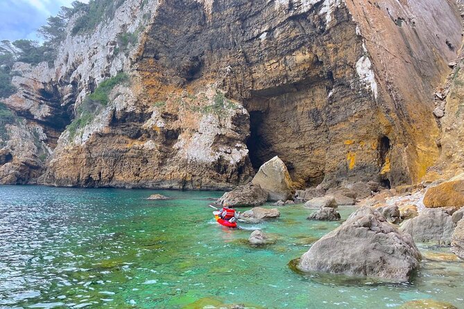 Kayak Paradise: Cala Portixol Snorkel, Cave & Cliff Jumping Tour - Cancellation Policy