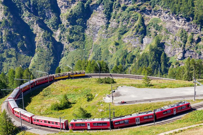 Milan Bernina Scenic Train Ride on the Swiss Alps. Small-Group - Highlights of the Tour