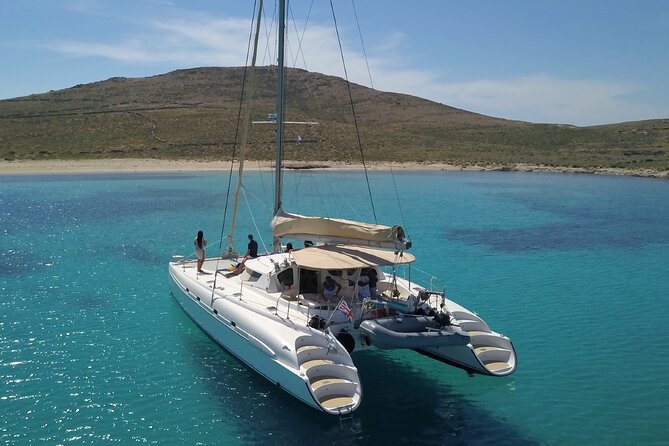 Mykonos Catamaran Daytime or Sunset Tour, 8-course Meal & Drinks - Meeting Point and Pickup Information